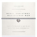 Joma Jewellery A Little Faceted Merry Christmas Marvellous Mum Bracelet