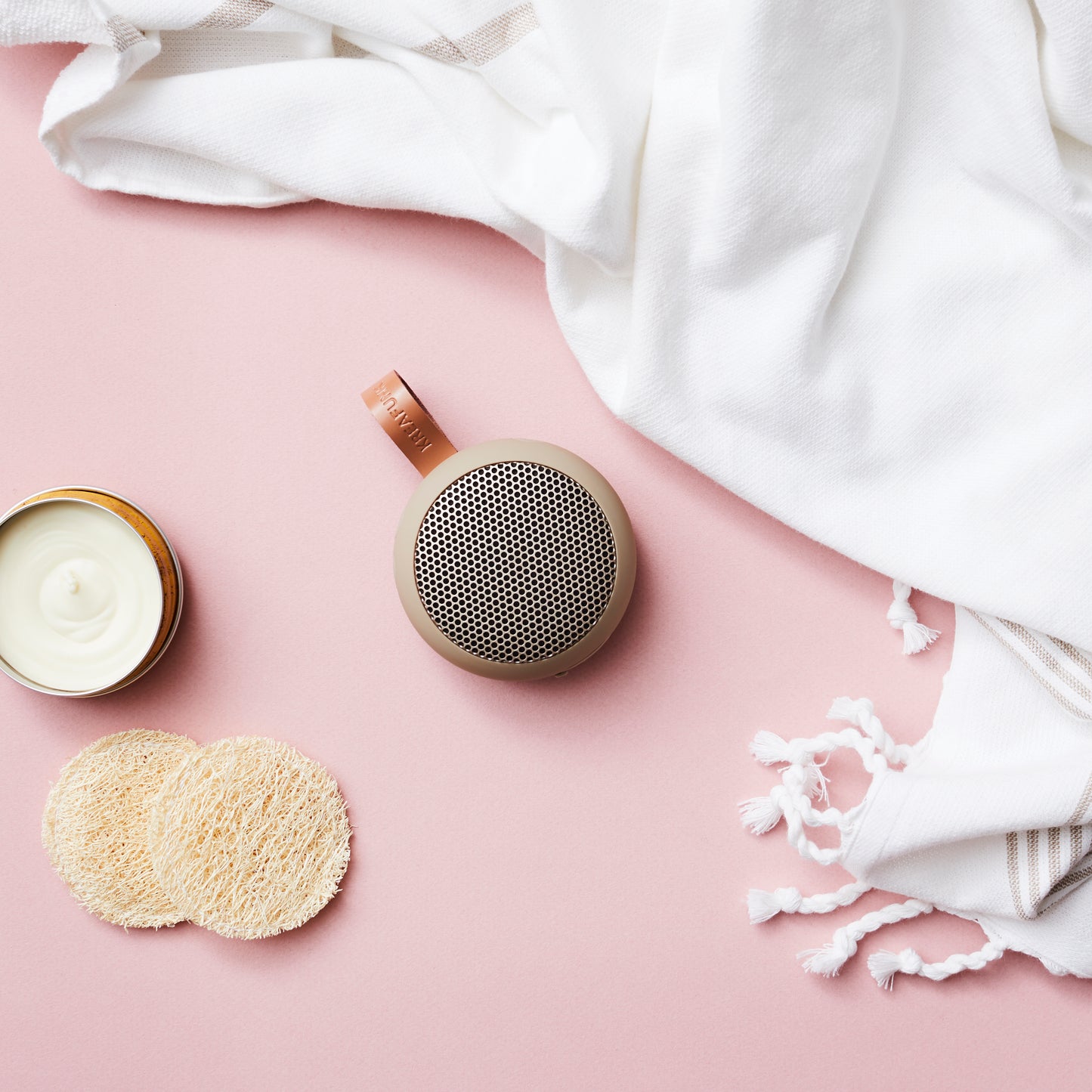 aGO 2 Bluetooth Speaker Ivory Sand