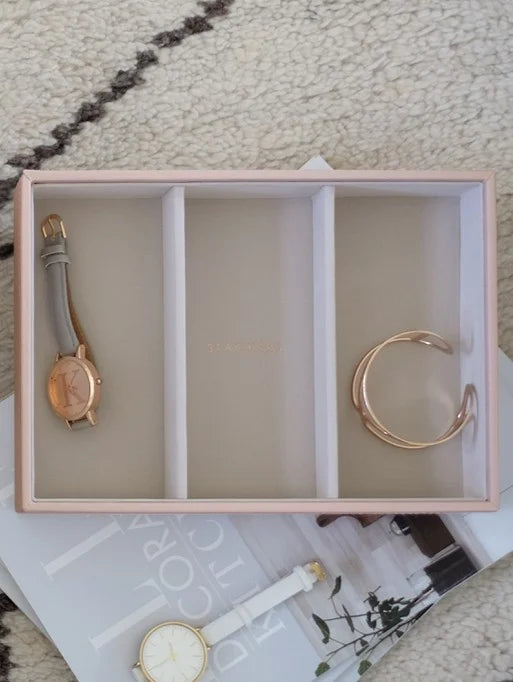 Stackers Blush Classic Watch And Accessories Layer