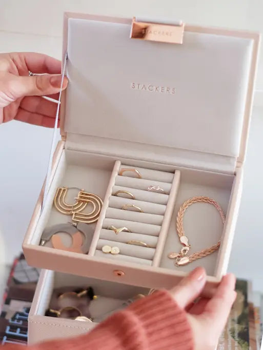 Stackers Blush Mini Jewellery Lid
