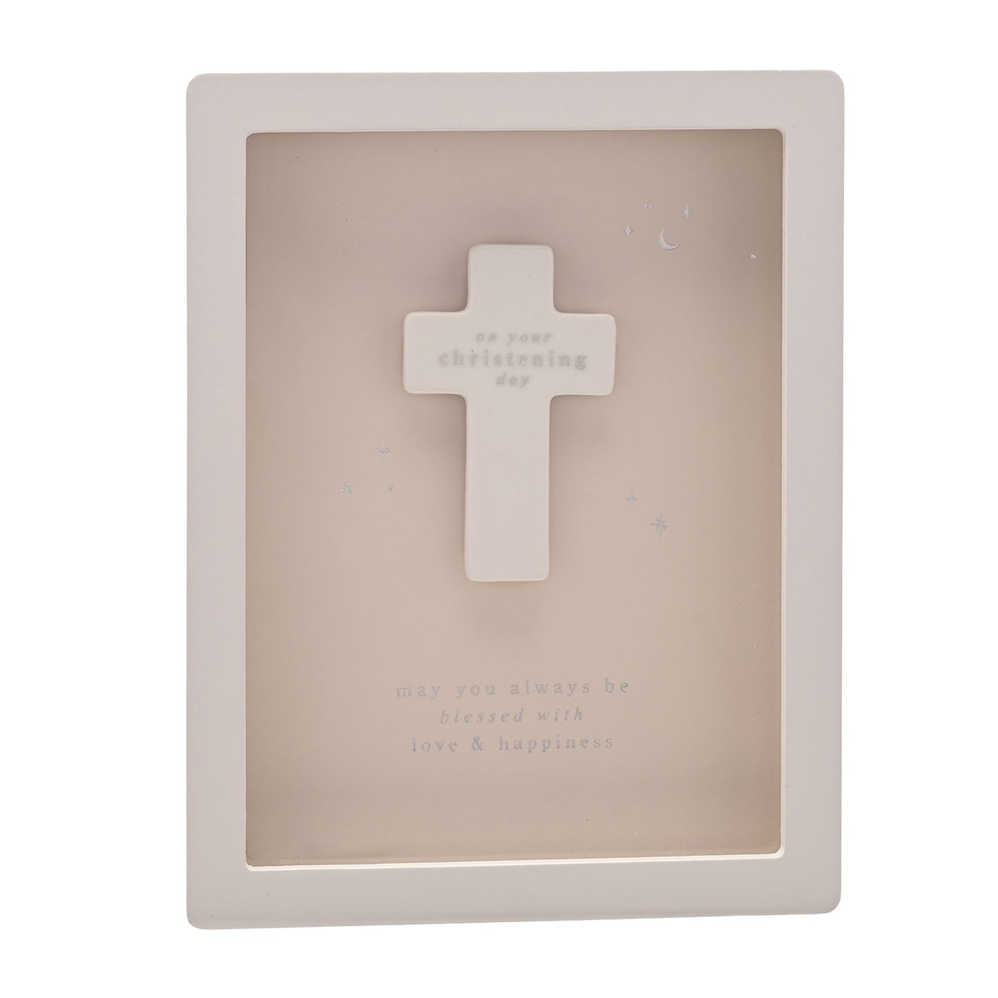 Christening Framed Plaque