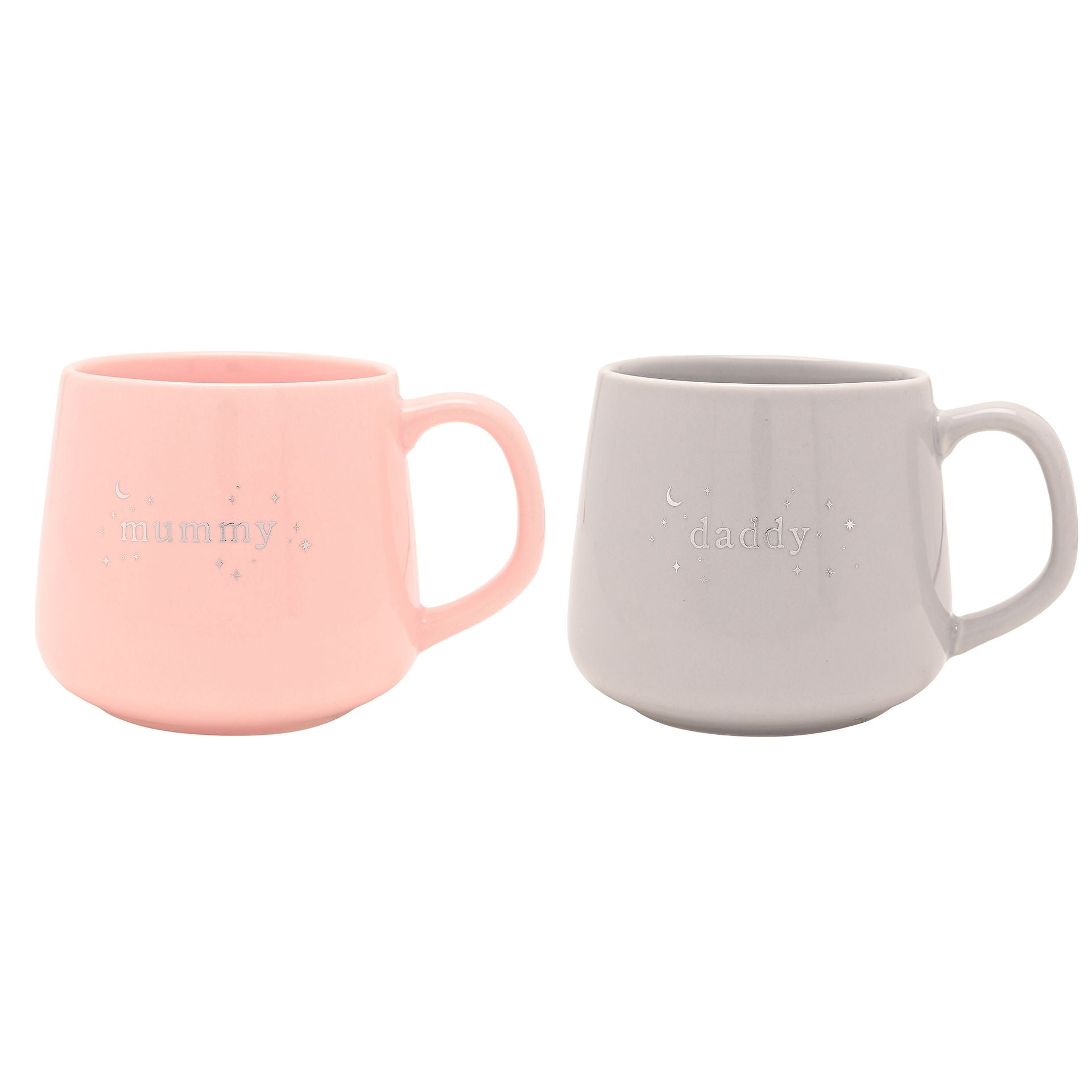 Mummy & Daddy Mugs Set of 2