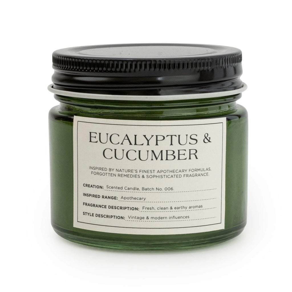 Candle Jar With Metal Lid Eucalyptus