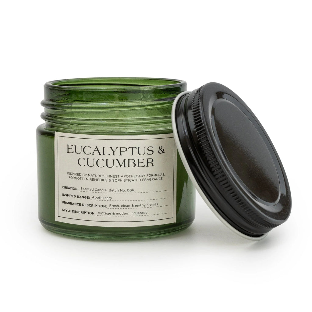 Candle Jar With Metal Lid Eucalyptus