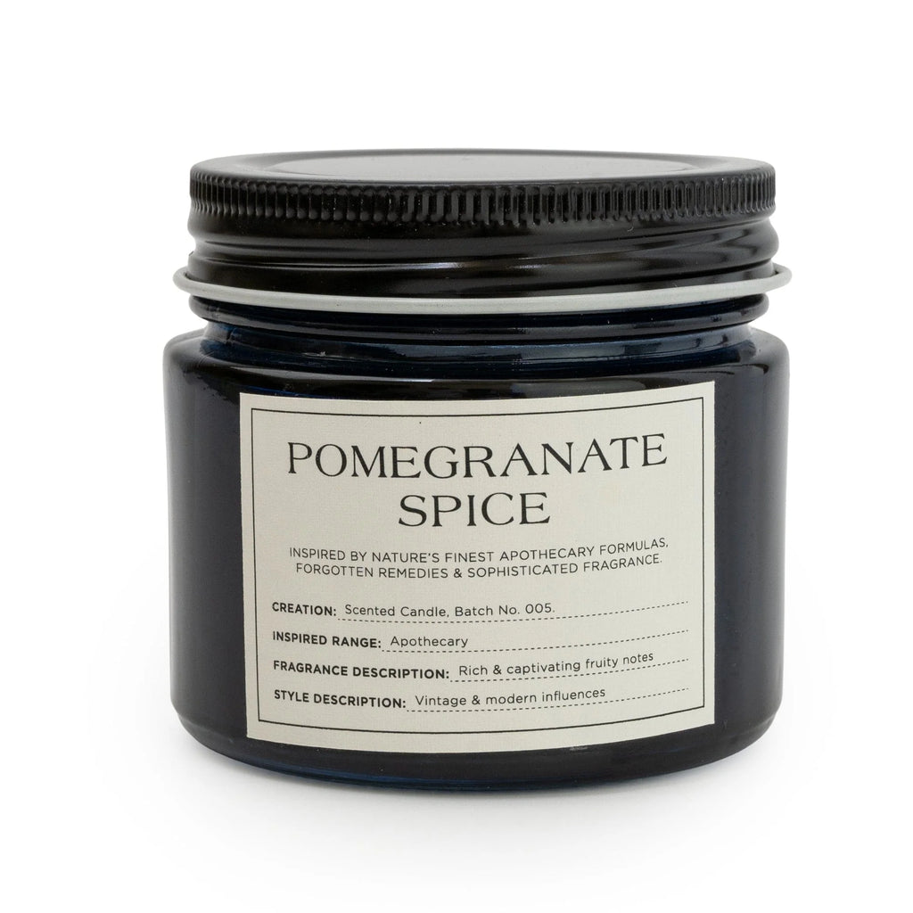 Candle Jar With Metal Lid Pomegranate Spice
