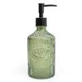 Glass Soap Dispenser Green