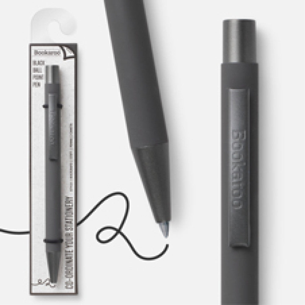 If Bookaroo Ball Point Pen Charcoal