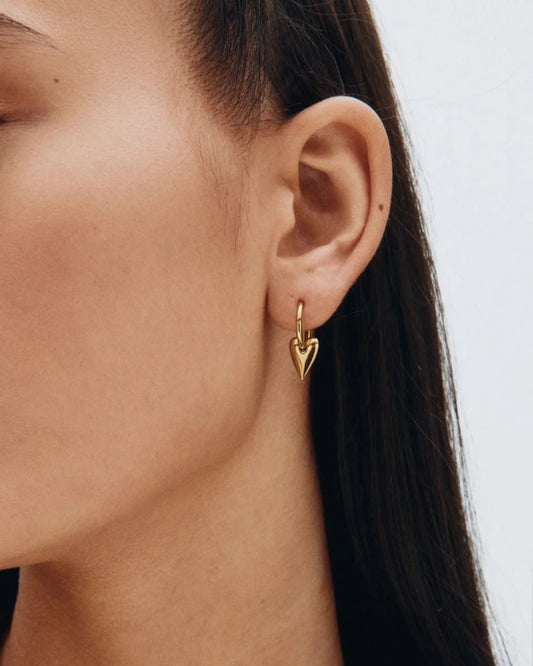 Edblad Amore Hoops S Gold