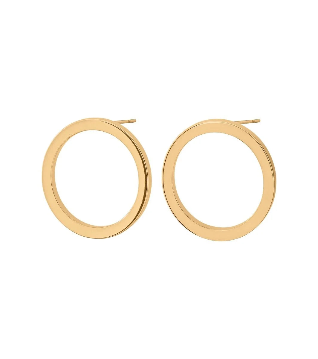 Edblad Circle Earrings Gold