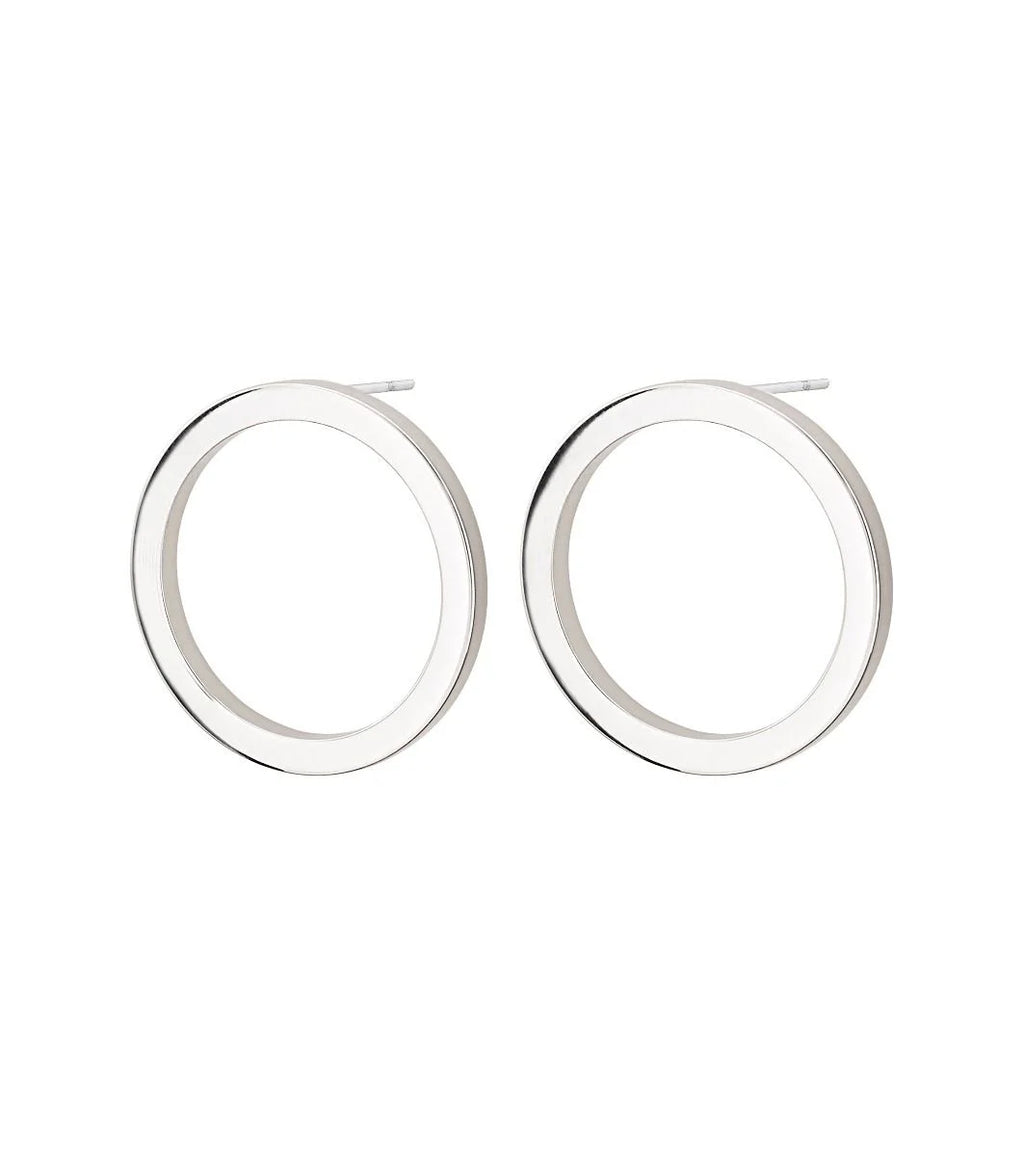 Edblad Circle Earrings Small Steel