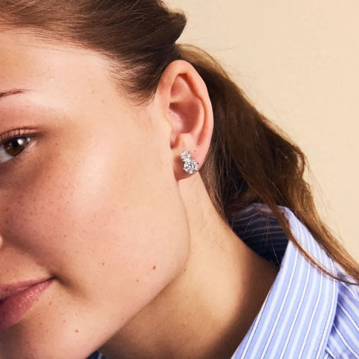 Edblad Crown Studs Duo Steel