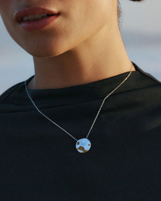 Edblad Flowy Necklace Steel