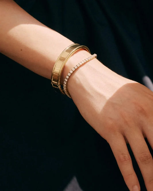 Edblad Frame Bangle Gold Small