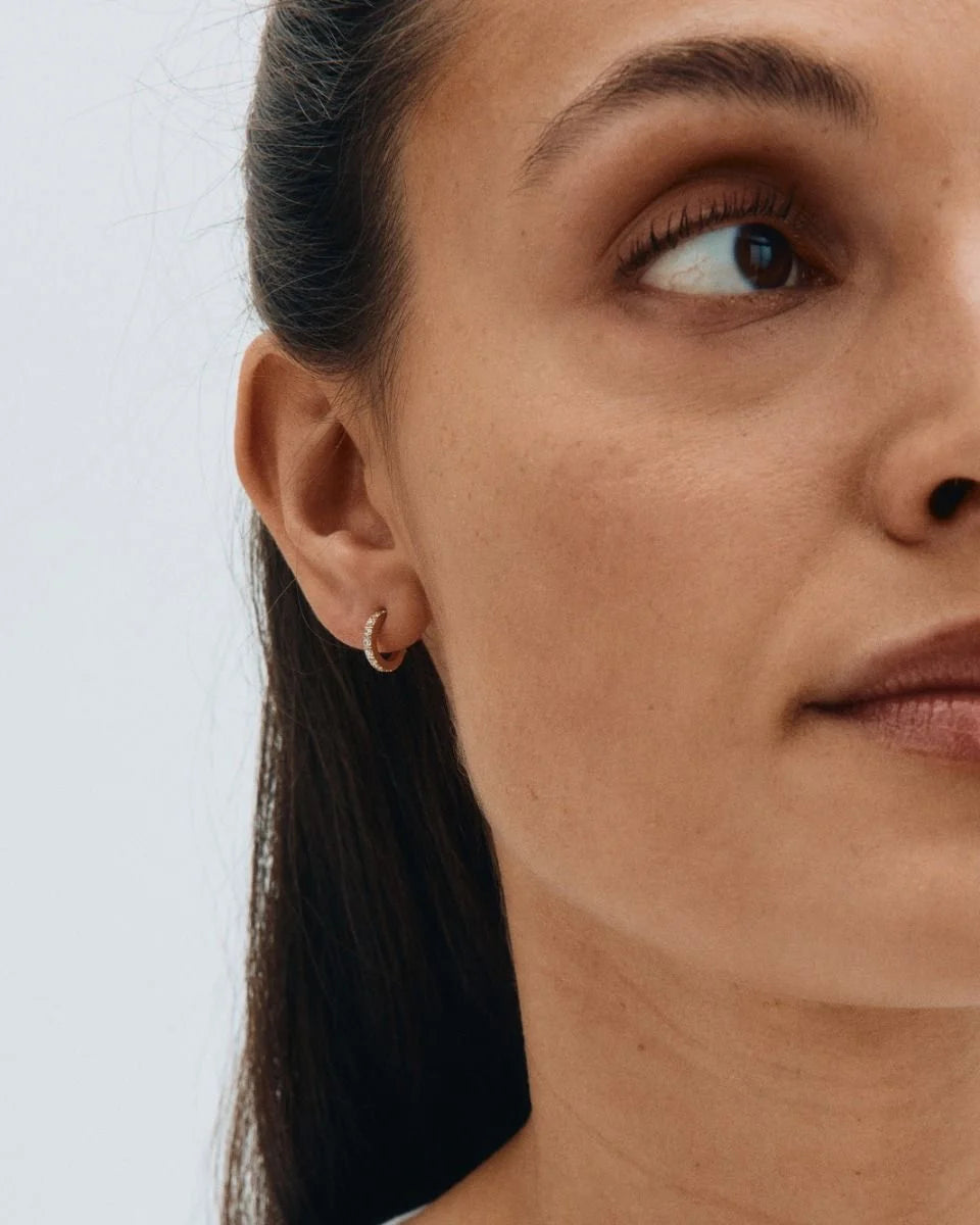 Edblad Glow Earrings Mini Gold