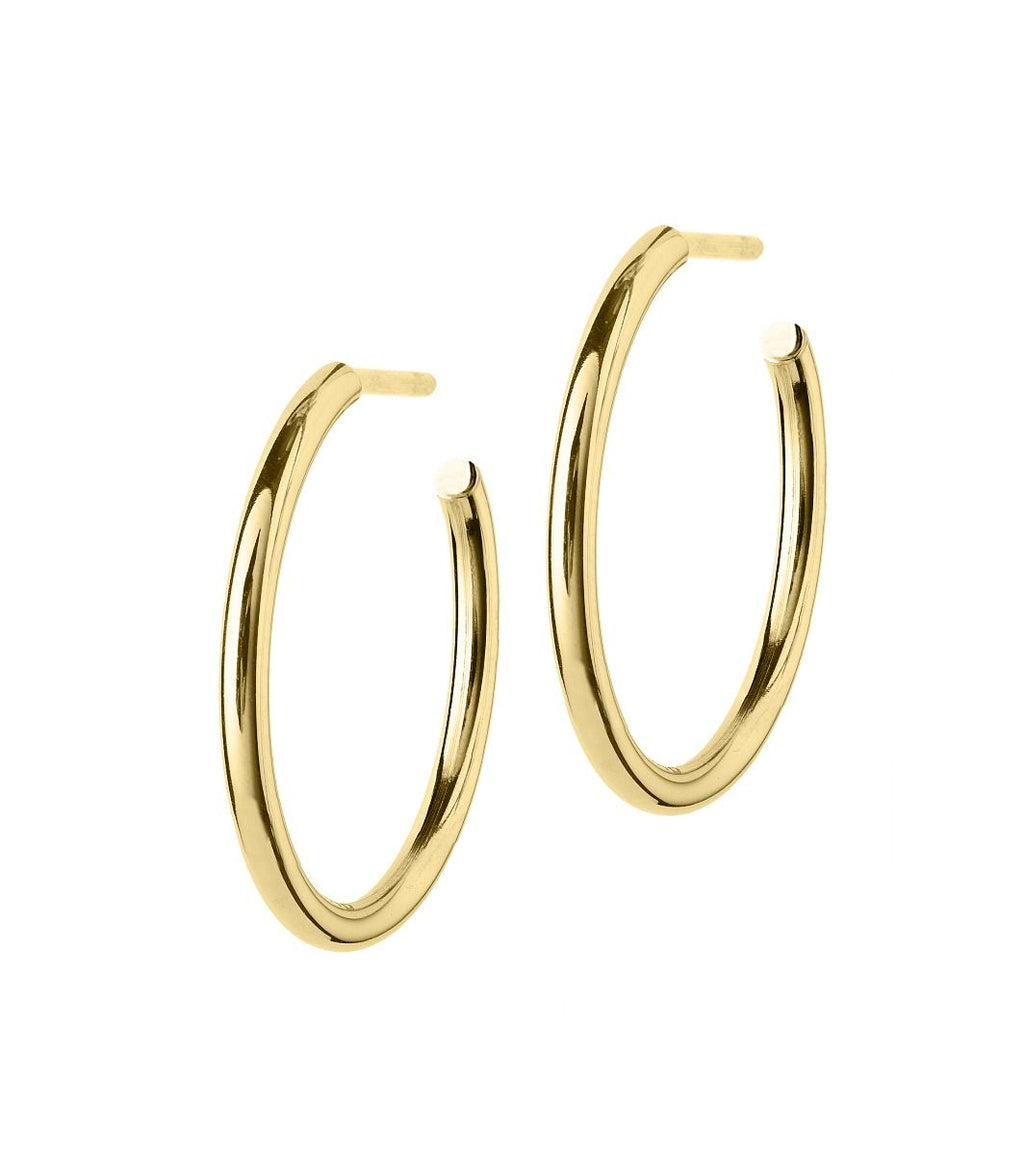 Edblad Hoops Earrings Gold Medium