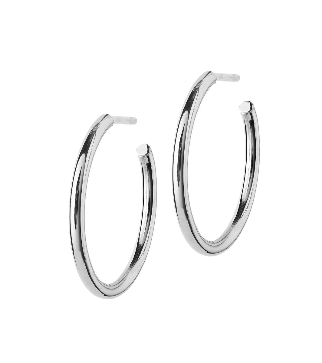 Edblad Hoops Earrings Steel Medium