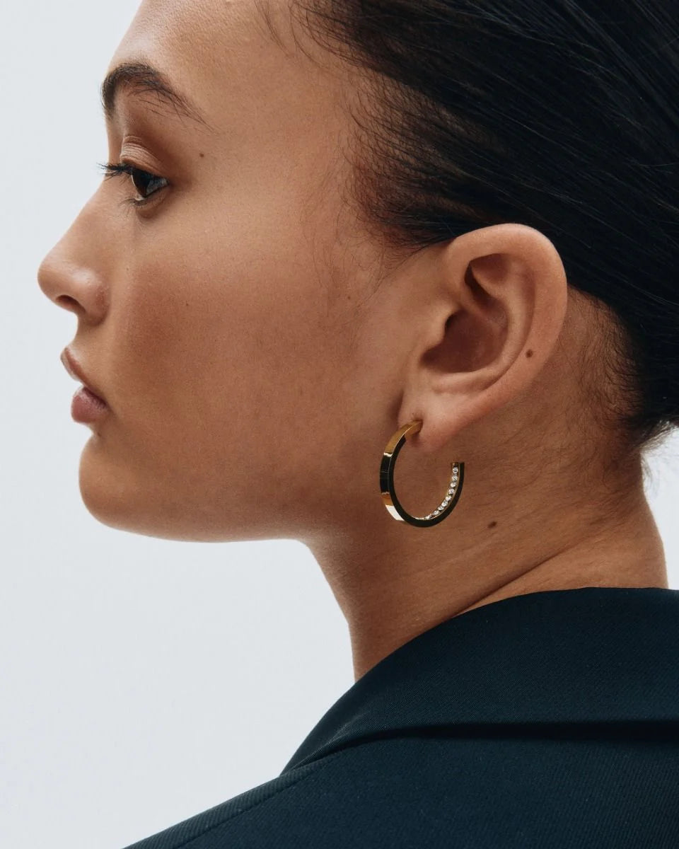 Edblad Monaco Hoops Small Gold