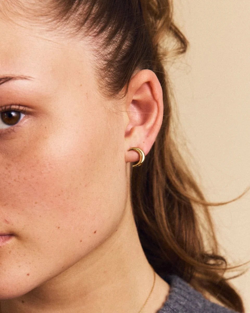 Edblad New Moon Studs S Gold