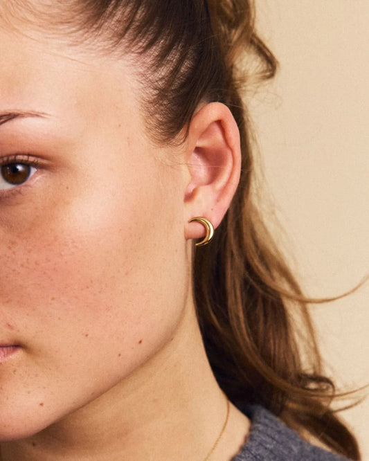 Edblad New Moon Studs S Gold