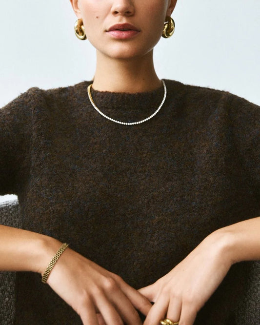 Edblad Tennis Necklace Gold