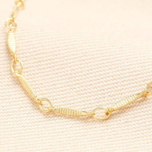 Lisa Angel Fish Chain Necklace Gold