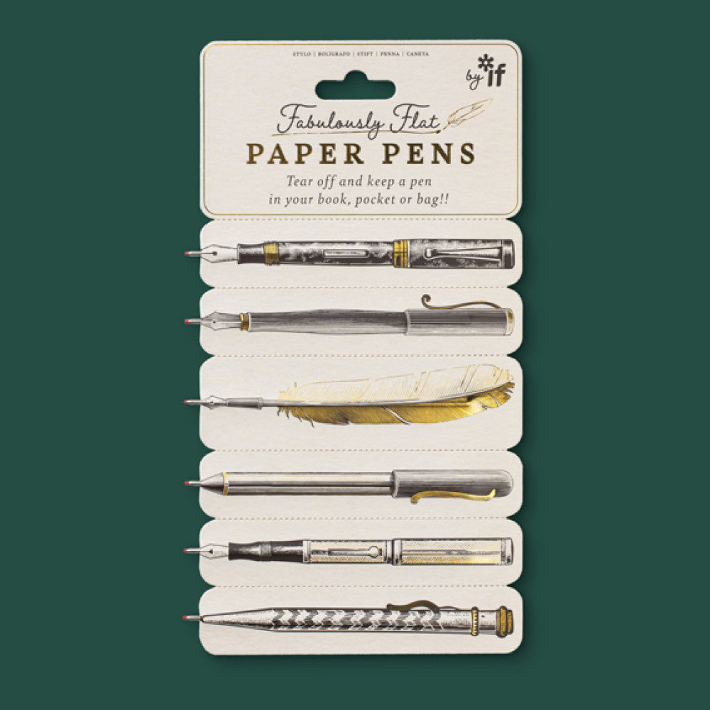 If Fabulously Flat Paper Pens