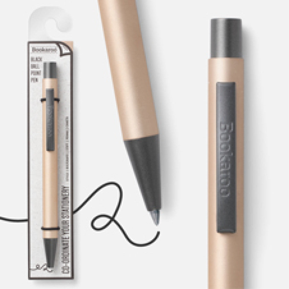 If Bookaroo Ball Point Pen Gold