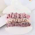 Skinny Scrunchies Pack Of 3 Pink