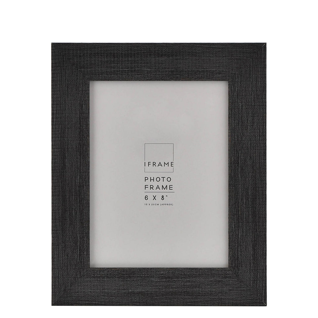 iFrame Deep Etched Effect Profile Charcoal 6" x 8"