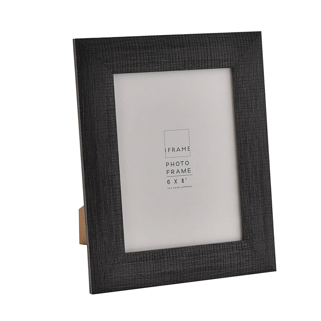 iFrame Deep Etched Effect Profile Charcoal 6" x 8"