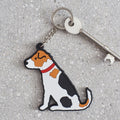 Sweet William Keyring Jack Russell