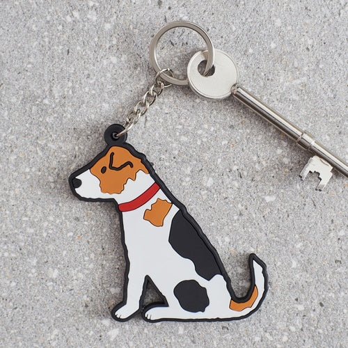 Sweet William Keyring Jack Russell