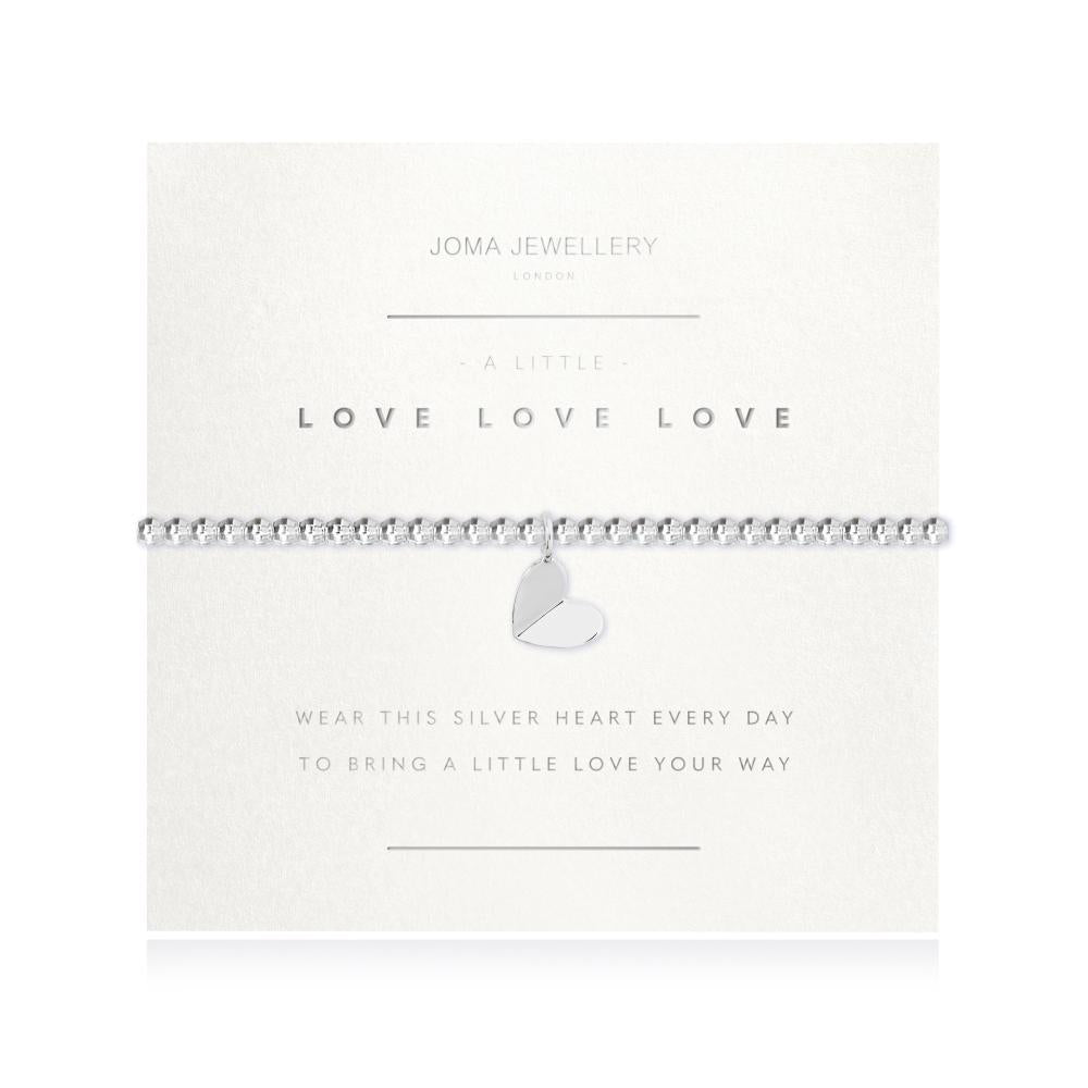 Joma Jewellery A Little Faceted Love Love Love Bracelet