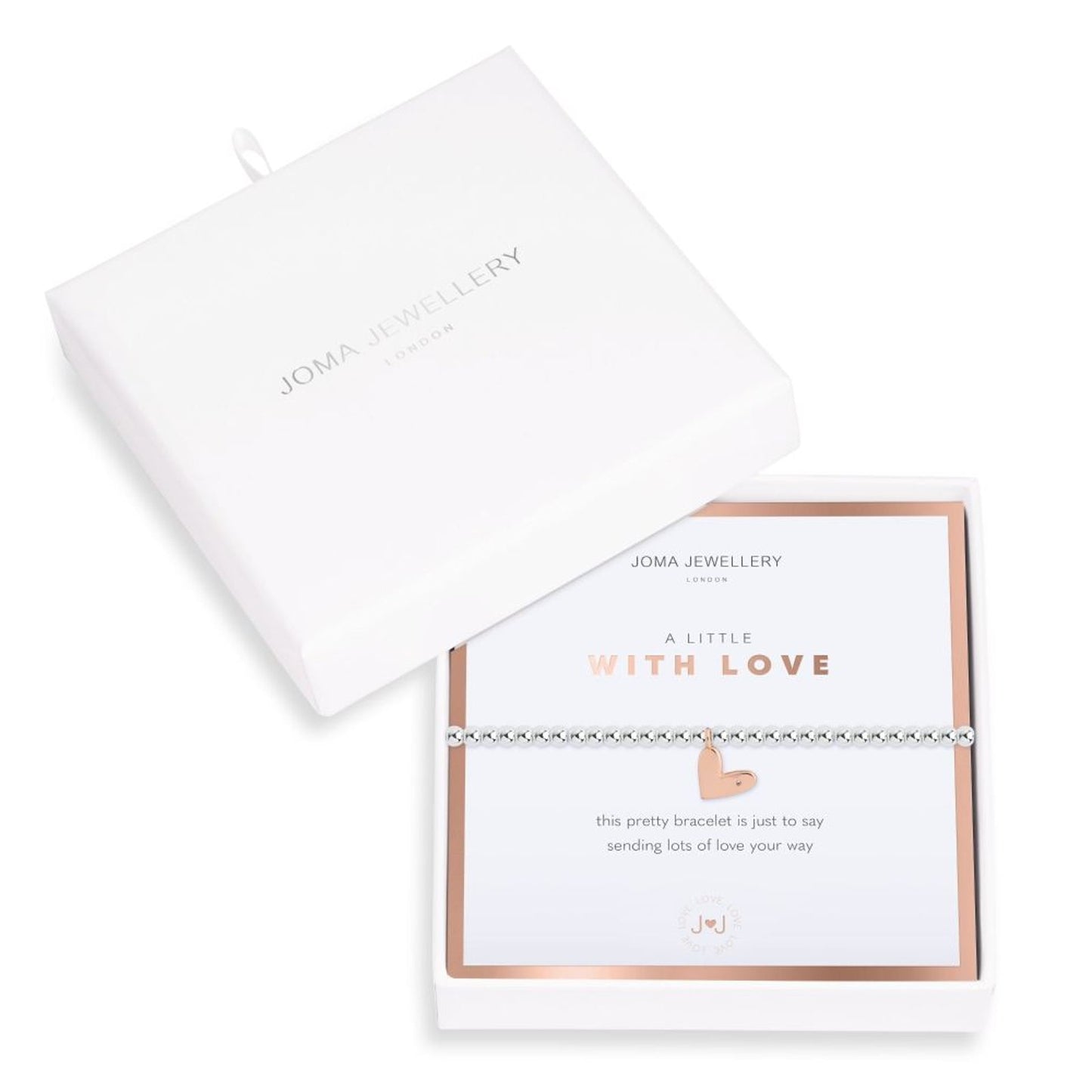 Joma Jewellery Beautifully Boxed A Little With Love Bracele