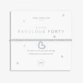 Joma Jewellery A Little Fabulous Forty Bracelet