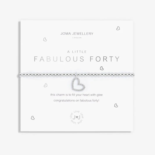 Joma Jewellery A Little Fabulous Forty Bracelet