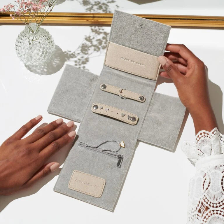 Joma Jewellery Heart of Gold Light Taupe