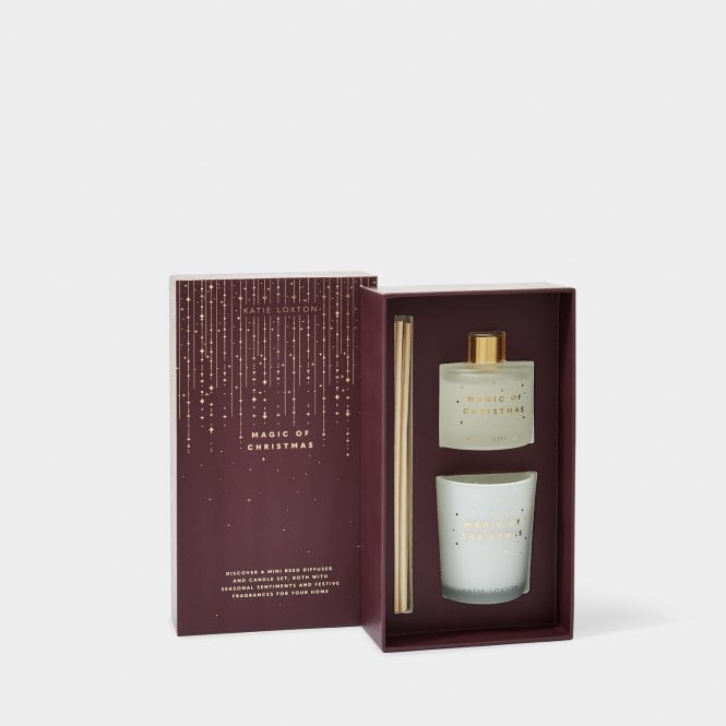 Katie Loxton Festive Mini Fragrance Set Magic Of Christmas Cinnamon And Nutmeg Chai