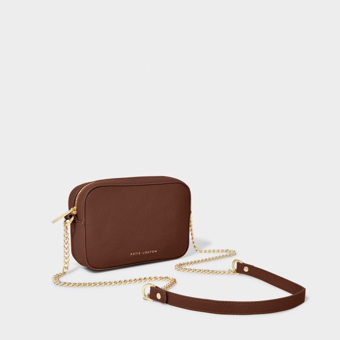Katie Loxton Millie Mini Crossbody Bag Chocolate
