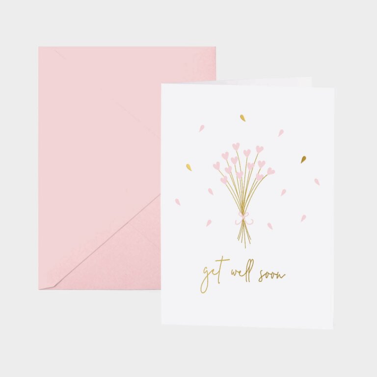 Katie Loxton Greetings Card Get Well Soon Individual