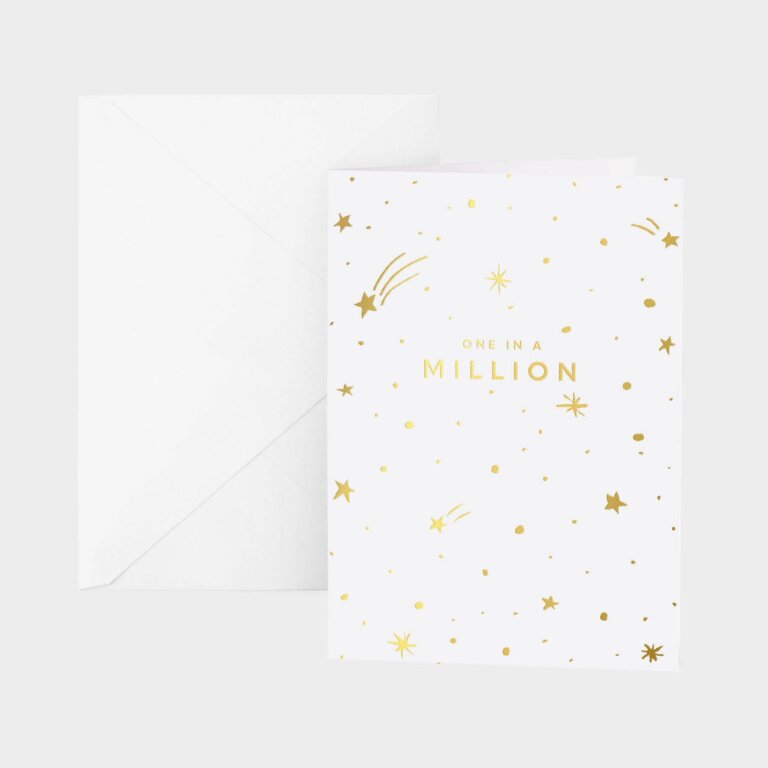 Katie Loxton Greetings Card One In A Million Individual