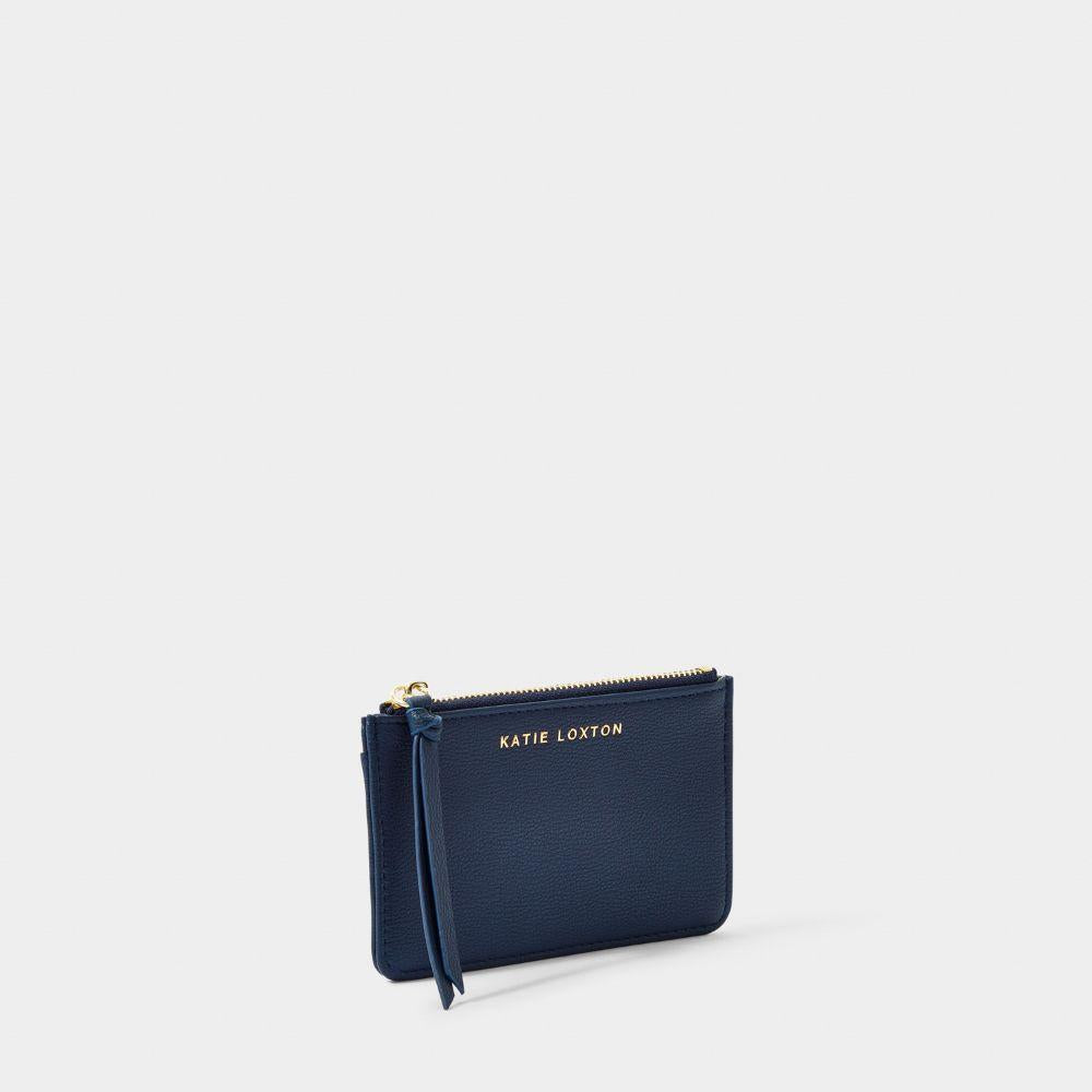 Katie Loxton Isla Coin Purse & Card Holder Navy