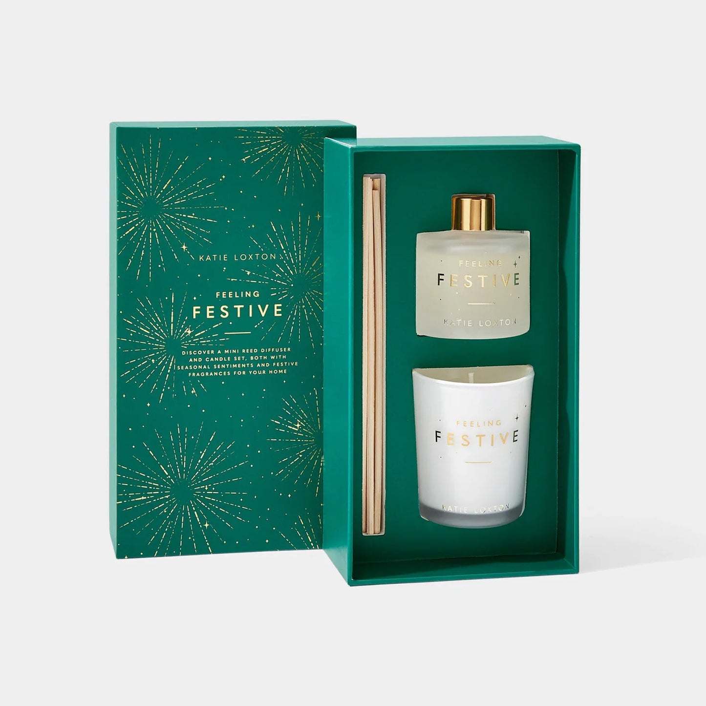 Katie Loxton Christmas Mini Set Feeling Festive Emerald Green