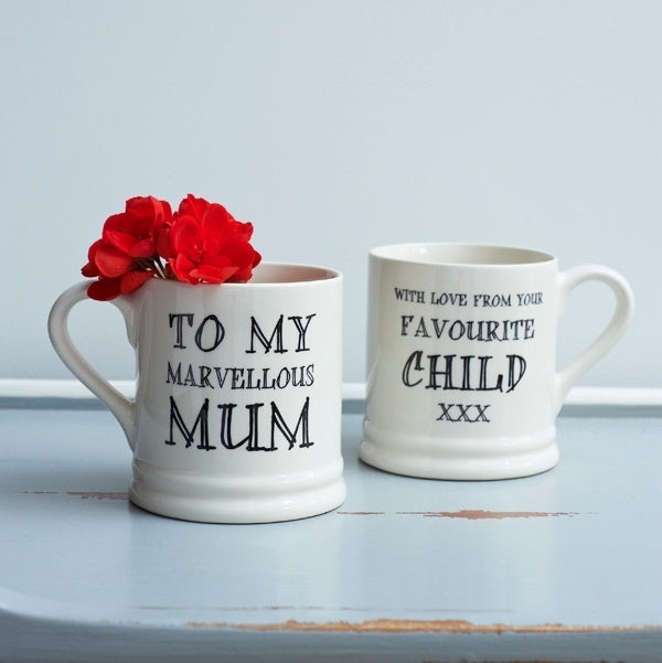 Sweet William Family Mug Marvellous Mum