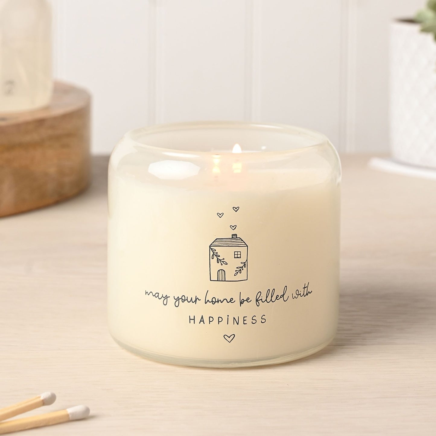 Moments Happy Home Double Wick Candle