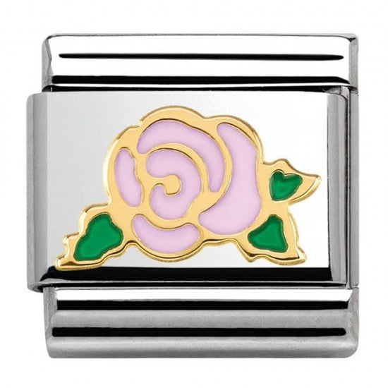 030285/31 Classic MADAME MONSIEUR  Pink Rose Charm