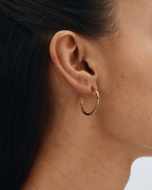 Edblad Hoops Earrings Gold Medium