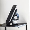 reCHARGE+ Qi Wireless Charger 15W + 3W + 2W Black