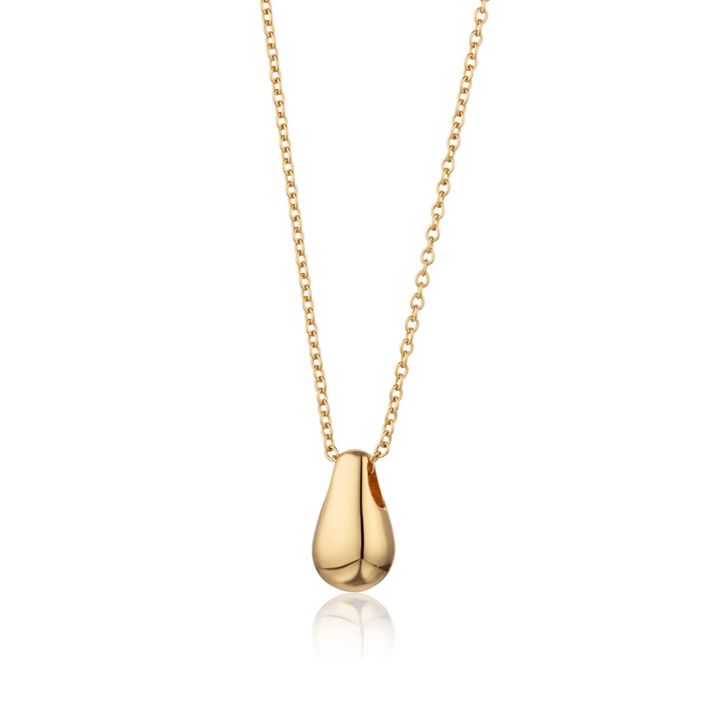 Scream Pretty Teardrop Necklace 18k Gold Plated Sterling Silver