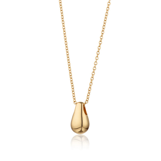 Scream Pretty Teardrop Necklace 18k Gold Plated Sterling Silver